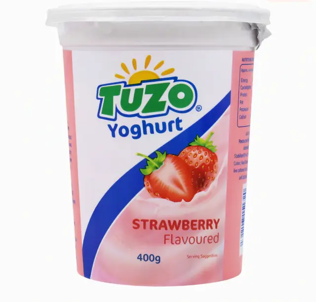 Tuzo Strawberry Yoghurt 400Ml Pouch